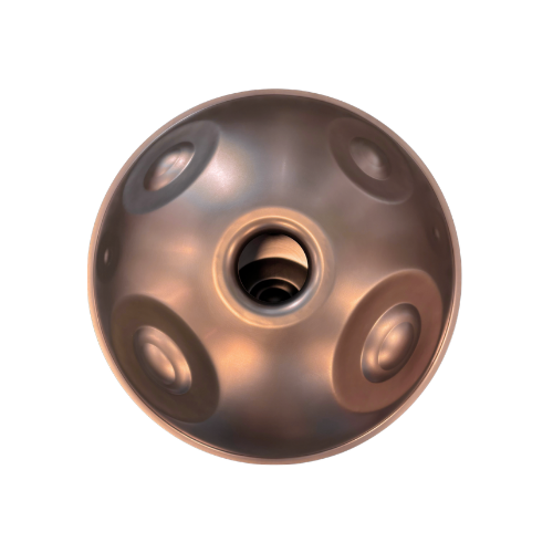 OHR Handpan 16-Note D Kurd – Ember Steel (Elite Series)