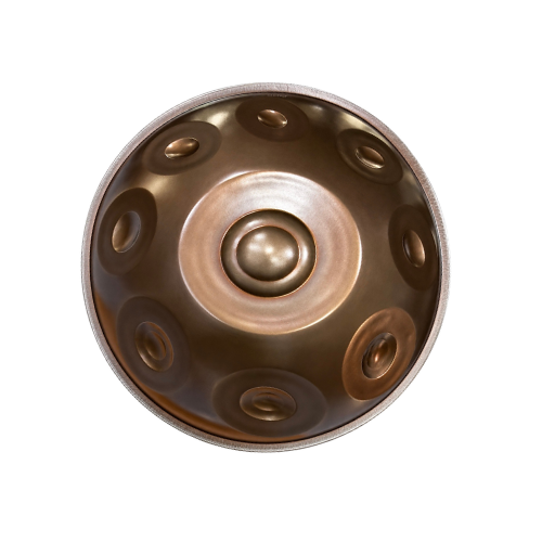 OHR Handpan 9-Note F2 Low Pygmy – Ember Steel (Elite Series)