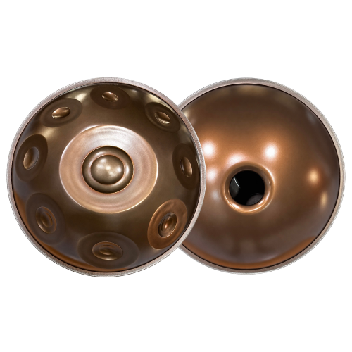 OHR Handpan 9-Note F2 Low Pygmy – Ember Steel (Elite Series)