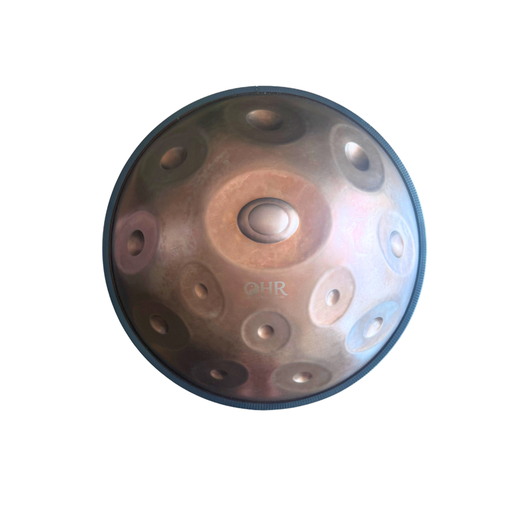 OHR Handpan 17-Note D Kurd – Ember Steel (Master Series)