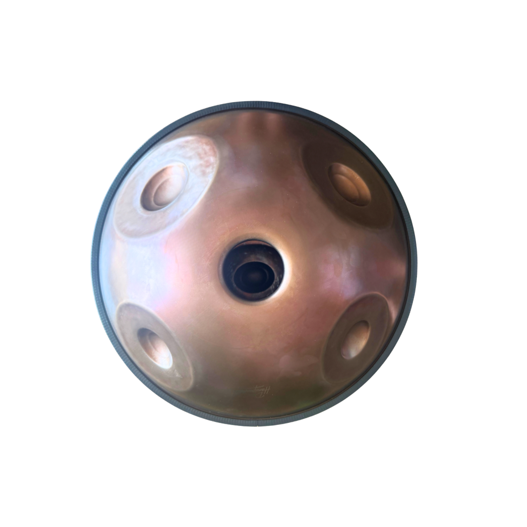 OHR Handpan 17-Note D Kurd – Ember Steel (Master Series)