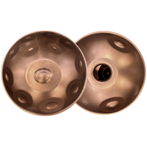 OHR Handpan 14-Note D Kurd – Ember Steel (Elite Series)